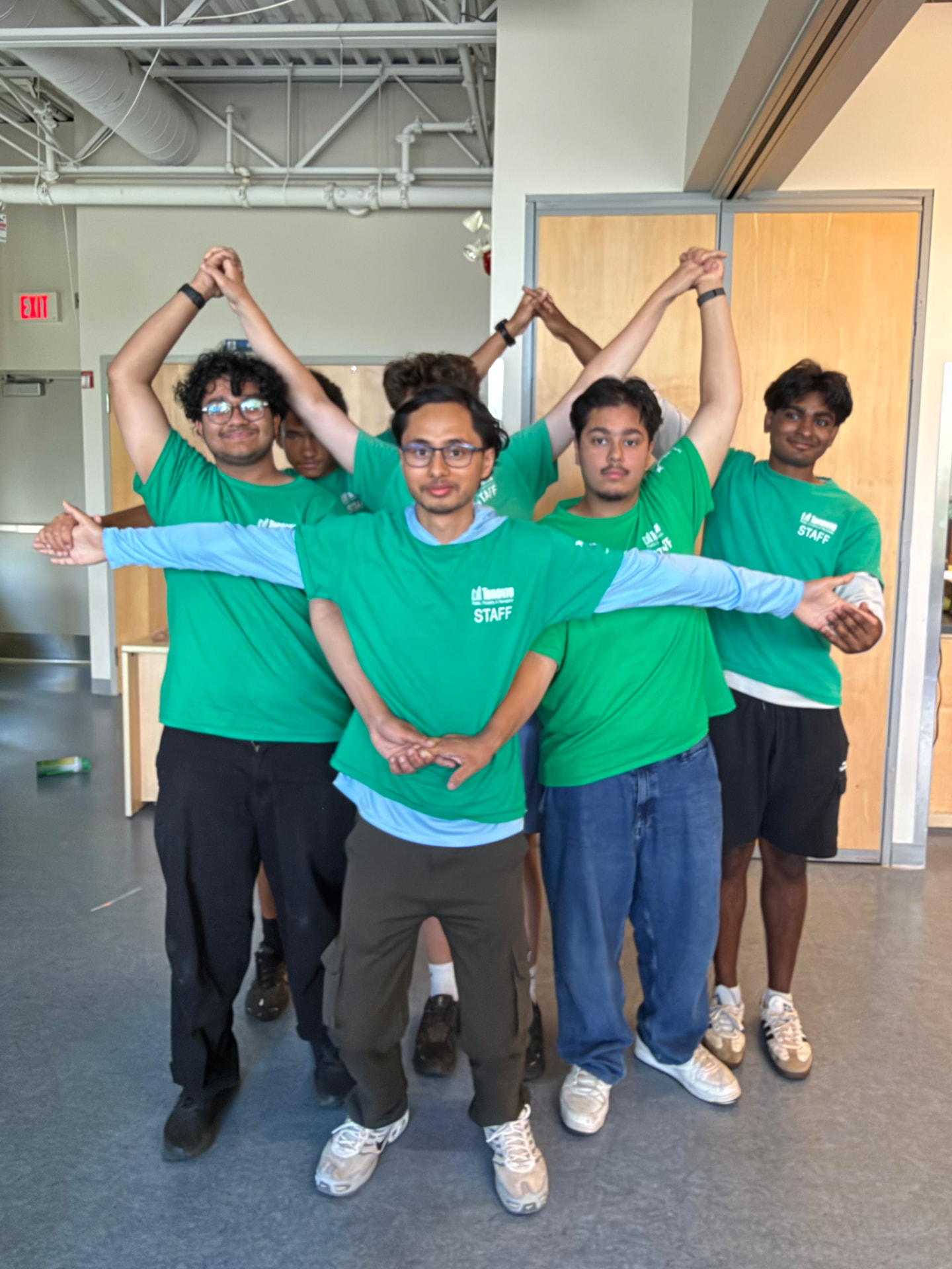 The Human Arch — load-bearing, allegedly against the laws of physics.